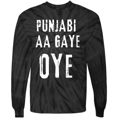 Punjabi Aa Gaye Oye Tonight Diljit Dosanjh Tie-Dye Long Sleeve Shirt