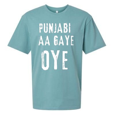 Punjabi Aa Gaye Oye Tonight Diljit Dosanjh Sueded Cloud Jersey T-Shirt