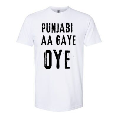 Punjabi Aa Gaye Oye Tonight Diljit Dosanjh Softstyle CVC T-Shirt