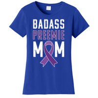 Prematurity Awareness Gift Preemie Mom Ribbon Gift Women's T-Shirt