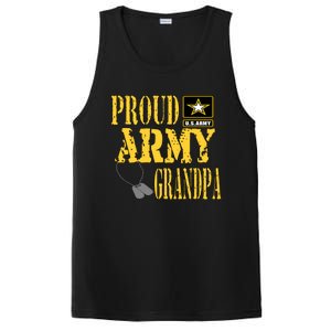 Proud Army Grandpa Gift Military Pride Great Gift PosiCharge Competitor Tank