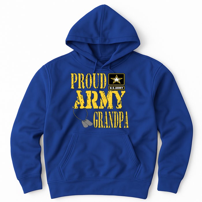 Proud Army Grandpa Gift Military Pride Great Gift Hoodie