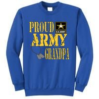 Proud Army Grandpa Gift Military Pride Great Gift Sweatshirt