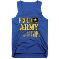 Proud Army Grandpa Gift Military Pride Great Gift Tank Top