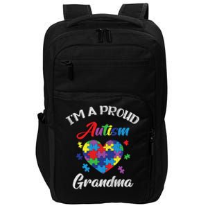 Proud Autism Grandma Mamma Autistic Autism Awareness Gift Impact Tech Backpack