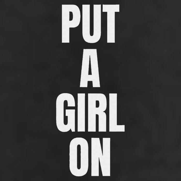 Put A Girl On 7 Panel Mesh Trucker Snapback Hat