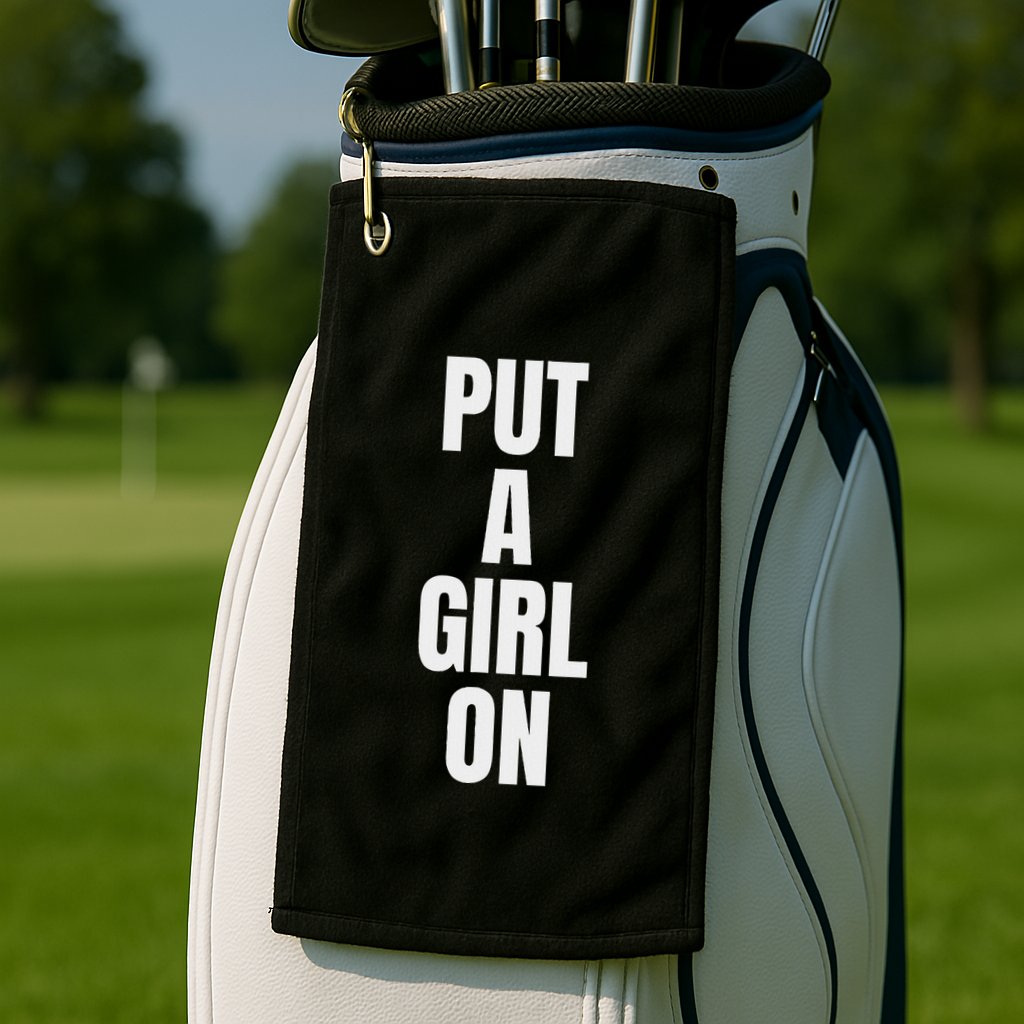 Put A Girl On Golf Towel