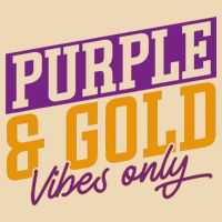 Purple And Gold Vibes Bag