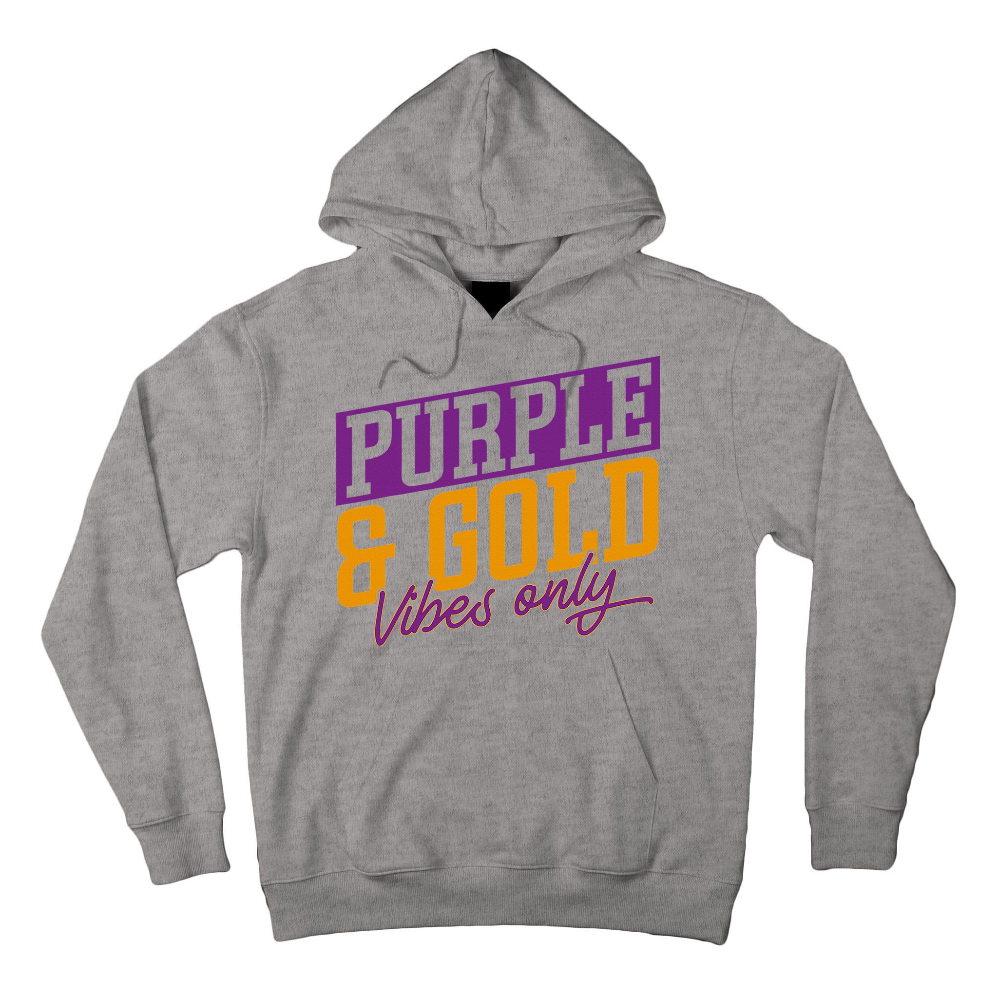 Purple And Gold Vibes Tall Hoodie