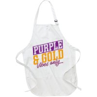Purple And Gold Vibes Apron