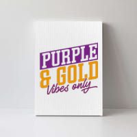 Purple And Gold Vibes Canvas