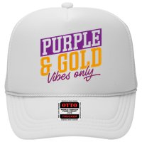 Purple And Gold Vibes Hat