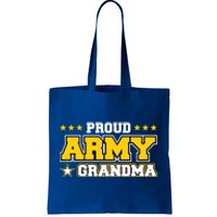 Proud Army Grandma Gift Us Military Grandma Family Tote Bag