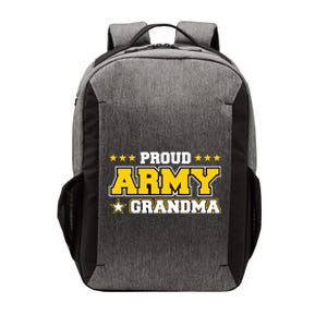 Proud Army Grandma Gift Us Military Grandma Family Vector Backpack