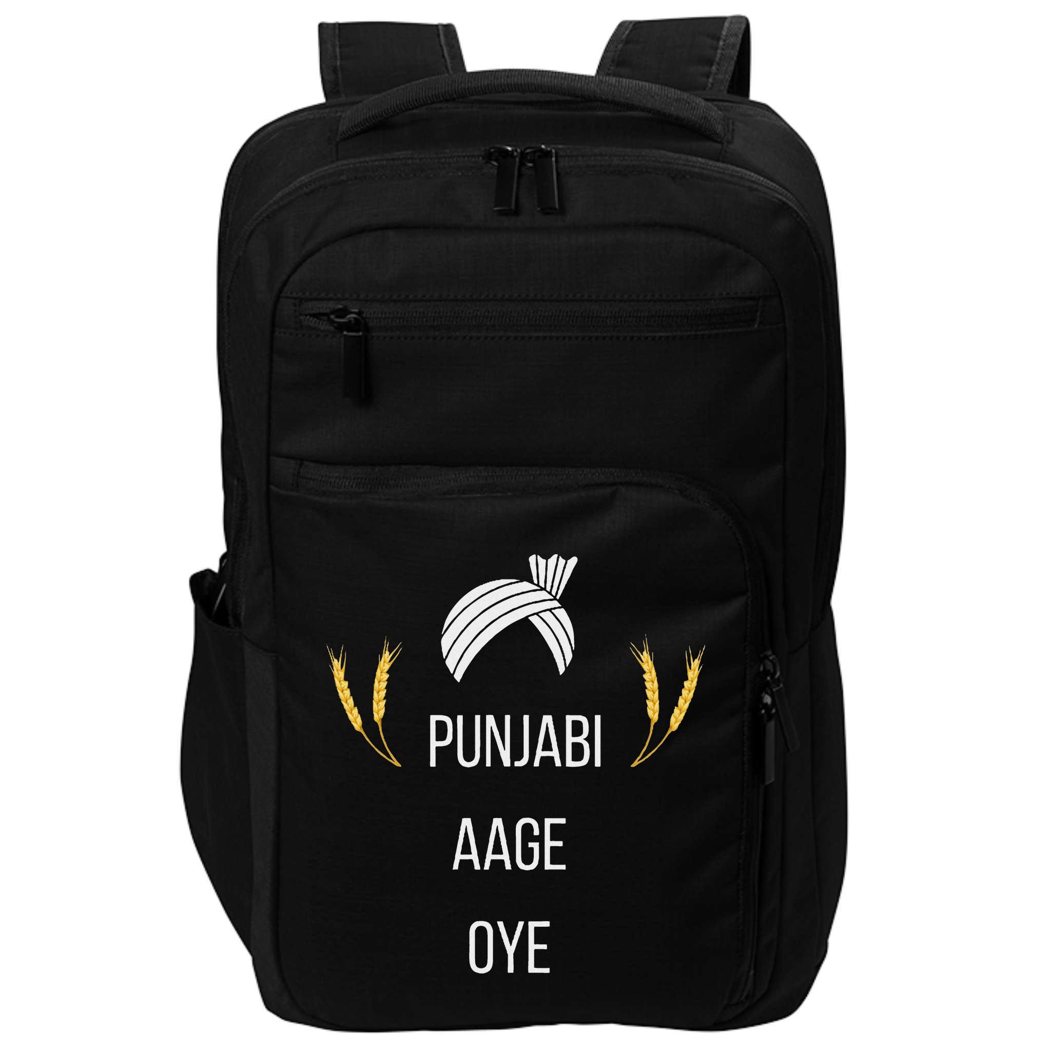 Punjabi Aa Gaye Oye Diljit Dosanjh Lohri Gift Holi Impact Tech Backpack