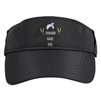 Punjabi Aa Gaye Oye Diljit Dosanjh Lohri Gift Holi Adult Drive Performance Visor