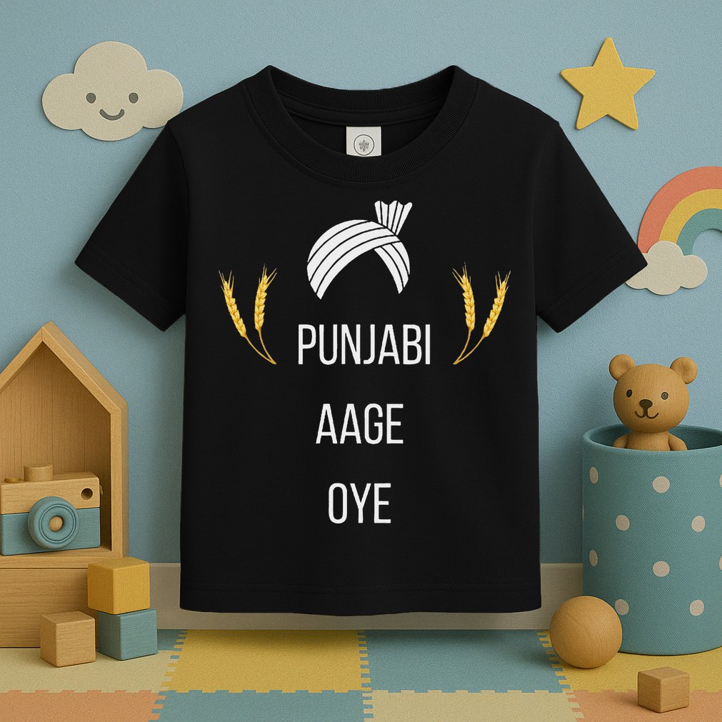 Punjabi Aa Gaye Oye Diljit Dosanjh Lohri Gift Holi Toddler T-Shirt