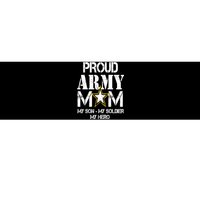 Proud Army Gift For Military Mom My Son, My Soldier, My Hero Bumper Sticker