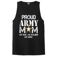 Proud Army Gift For Military Mom My Son, My Soldier, My Hero PosiCharge Competitor Tank