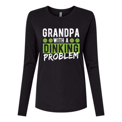 Pickleball Accessories Gift Dinking Grandpa Pickleball Cool Gift Womens Cotton Relaxed Long Sleeve T-Shirt