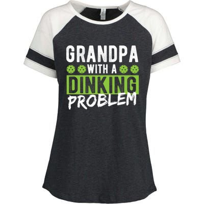 Pickleball Accessories Gift Dinking Grandpa Pickleball Cool Gift Enza Ladies Jersey Colorblock Tee