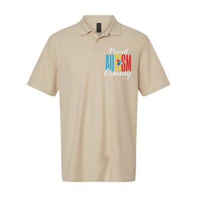 Proud Autism Granny Awareness Support Softstyle Adult Sport Polo