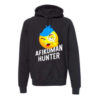 Passover Afikoman Hunter Jewish Pesach Seder T Premium Hoodie