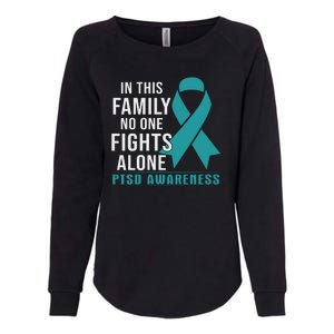 PTSD Awareness Hope Support Love Womens California Wash Sweatshirt