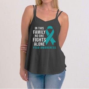 PTSD Awareness Hope Support Love Women's Strappy Tank