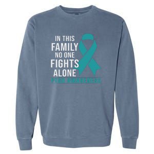 PTSD Awareness Hope Support Love Garment-Dyed Sweatshirt