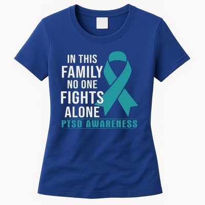 PTSD Awareness Hope Support Love Womens T-Shirt