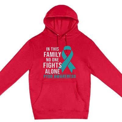 PTSD Awareness Hope Support Love Premium Pullover Hoodie