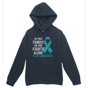 PTSD Awareness Hope Support Love Urban Pullover Hoodie