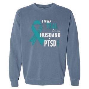 PTSD Awareness Hope Support Love Garment-Dyed Sweatshirt