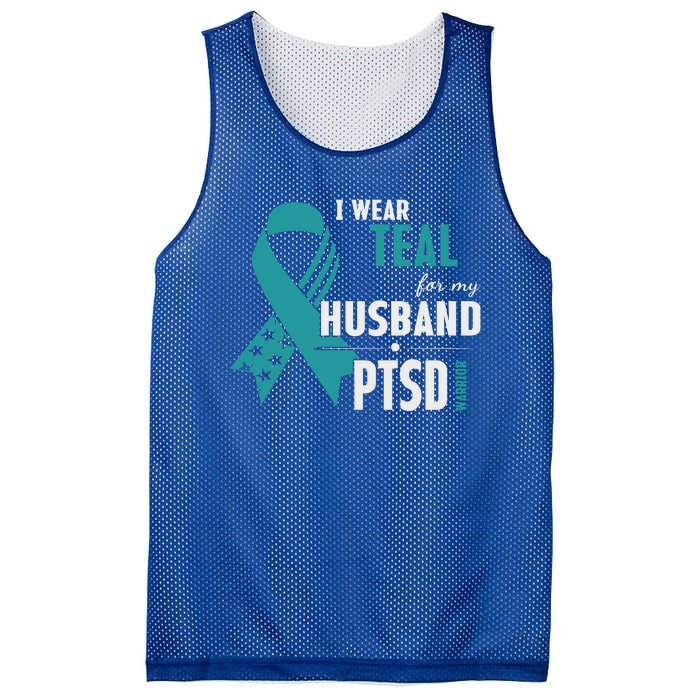 PTSD Awareness Hope Support Love Mesh Reversible Basketball Jersey Tank