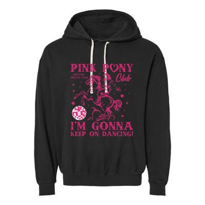 Pony And Heels Lover Garment-Dyed Fleece Hoodie