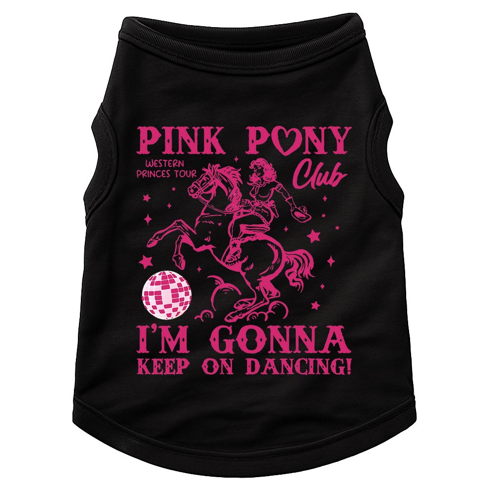 Pony And Heels Lover Doggie Tank