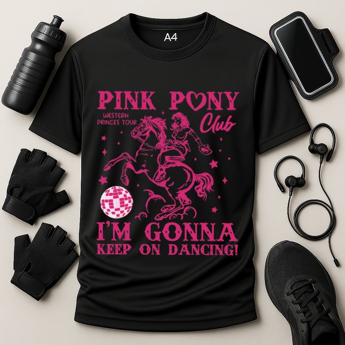 Pony And Heels Lover Cooling Performance Crew T-Shirt