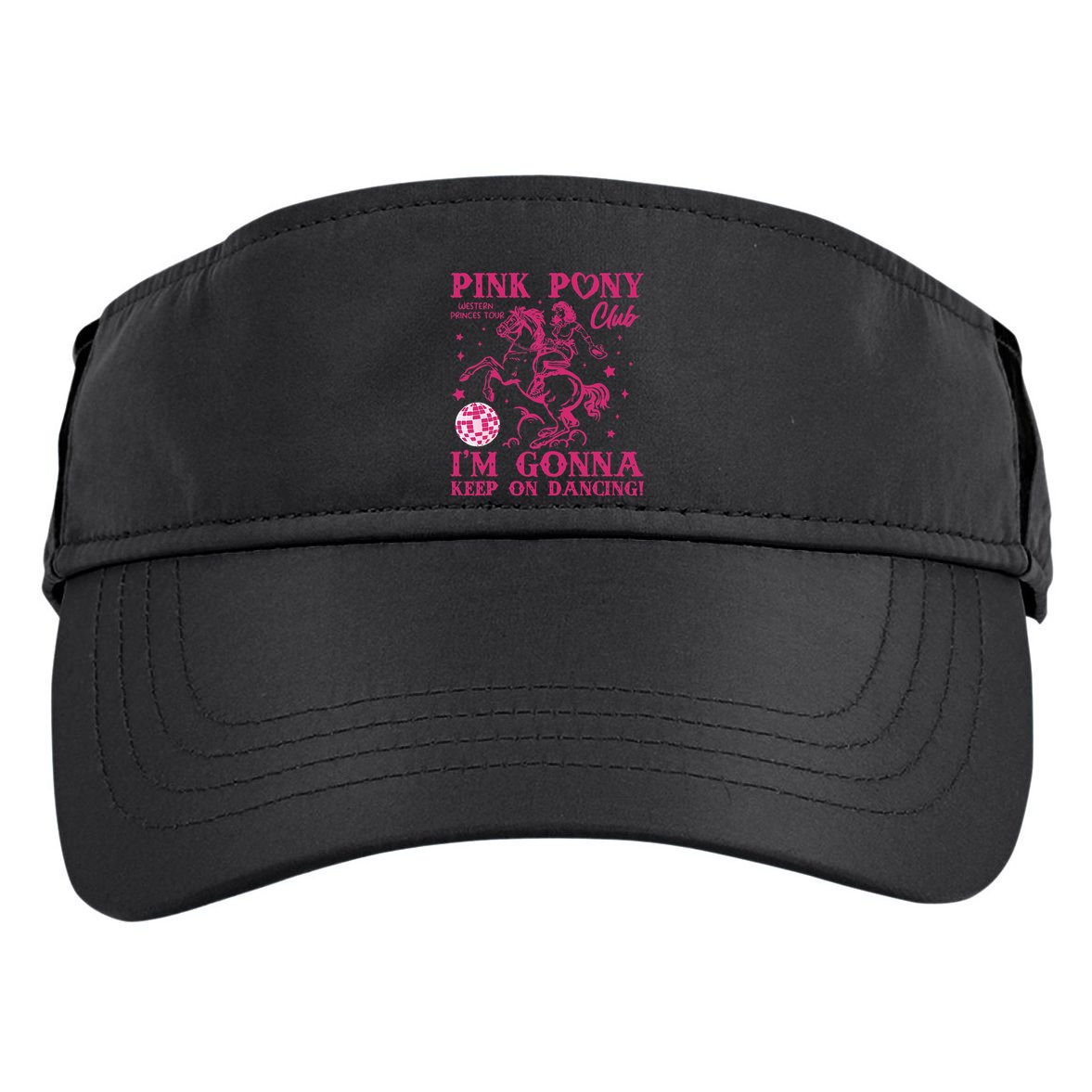 Pony And Heels Lover Adult Drive Performance Visor