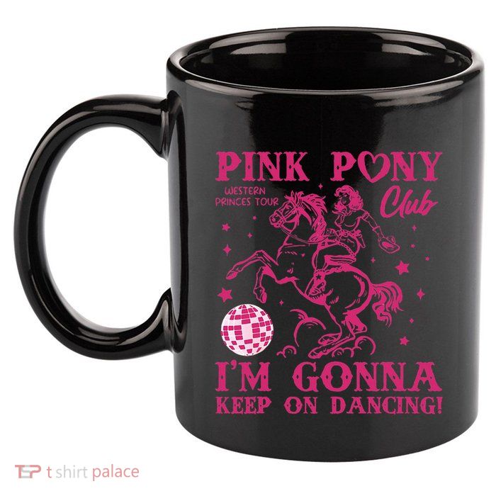 Pony And Heels Lover 11oz C Handle Ceramic Mug