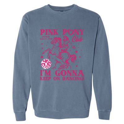 Pony And Heels Lover Garment-Dyed Sweatshirt