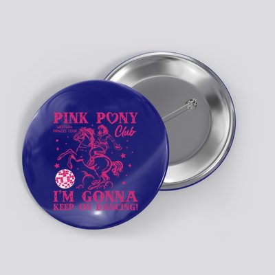 Pony And Heels Lover Button