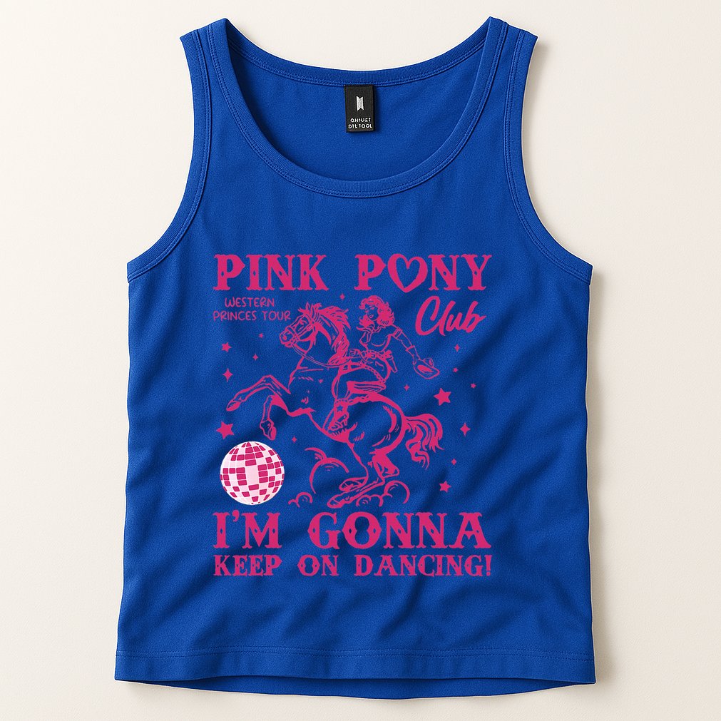 Pony And Heels Lover Tank Top