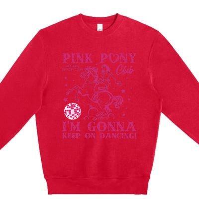 Pony And Heels Lover Premium Crewneck Sweatshirt