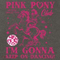 Pony And Heels Lover Cotton Canvas Backpack