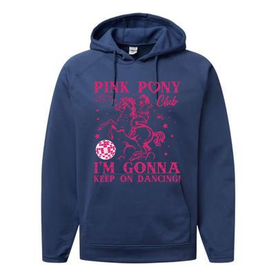 Pony And Heels Lover Performance Fleece Hoodie