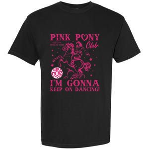 Pony And Heels Lover Girl Dacing Clubs Cowgirl Garment-Dyed Heavyweight T-Shirt