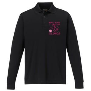 Pony And Heels Lover Girl Dacing Clubs Cowgirl Performance Long Sleeve Polo