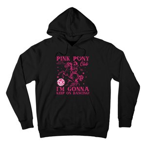 Pony And Heels Lover Girl Dacing Clubs Cowgirl Hoodie