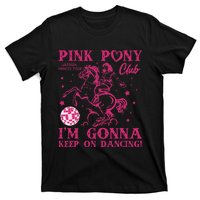 Pony And Heels Lover Girl Dacing Clubs Cowgirl T-Shirt